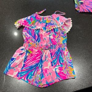 Toddler Lily Pulitzer Shorts Romper